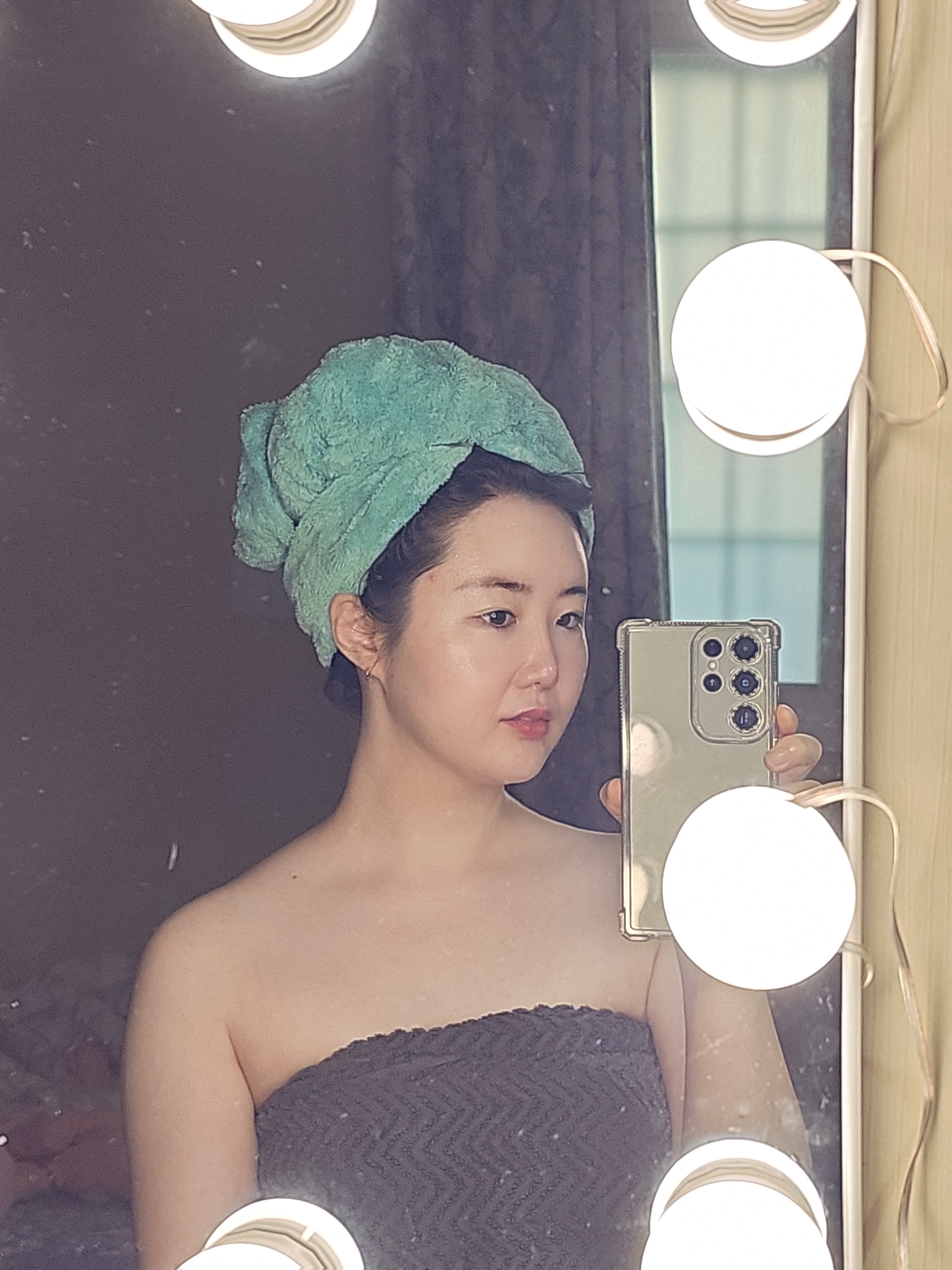 [라이올리] 헤어 드라이 타올