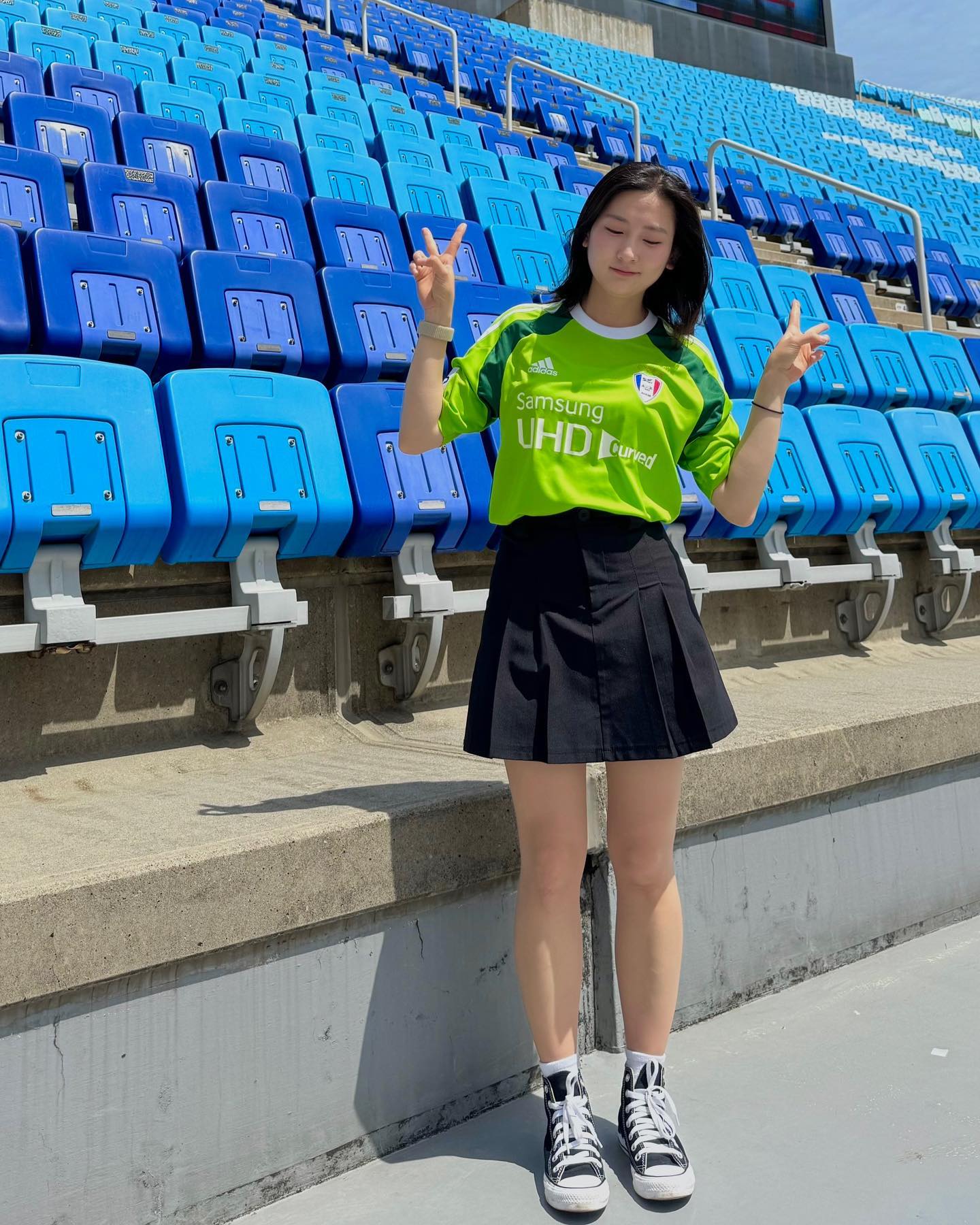 알록달록 유니폼을 입어보자🫛

#2024 #⚽️ #축구 #K리그 #Kleague 
#수원삼성 #수원블루윙즈 #수원삼성블루윙즈
#라온제나 #빅버드 #경남전 #수원유니폼