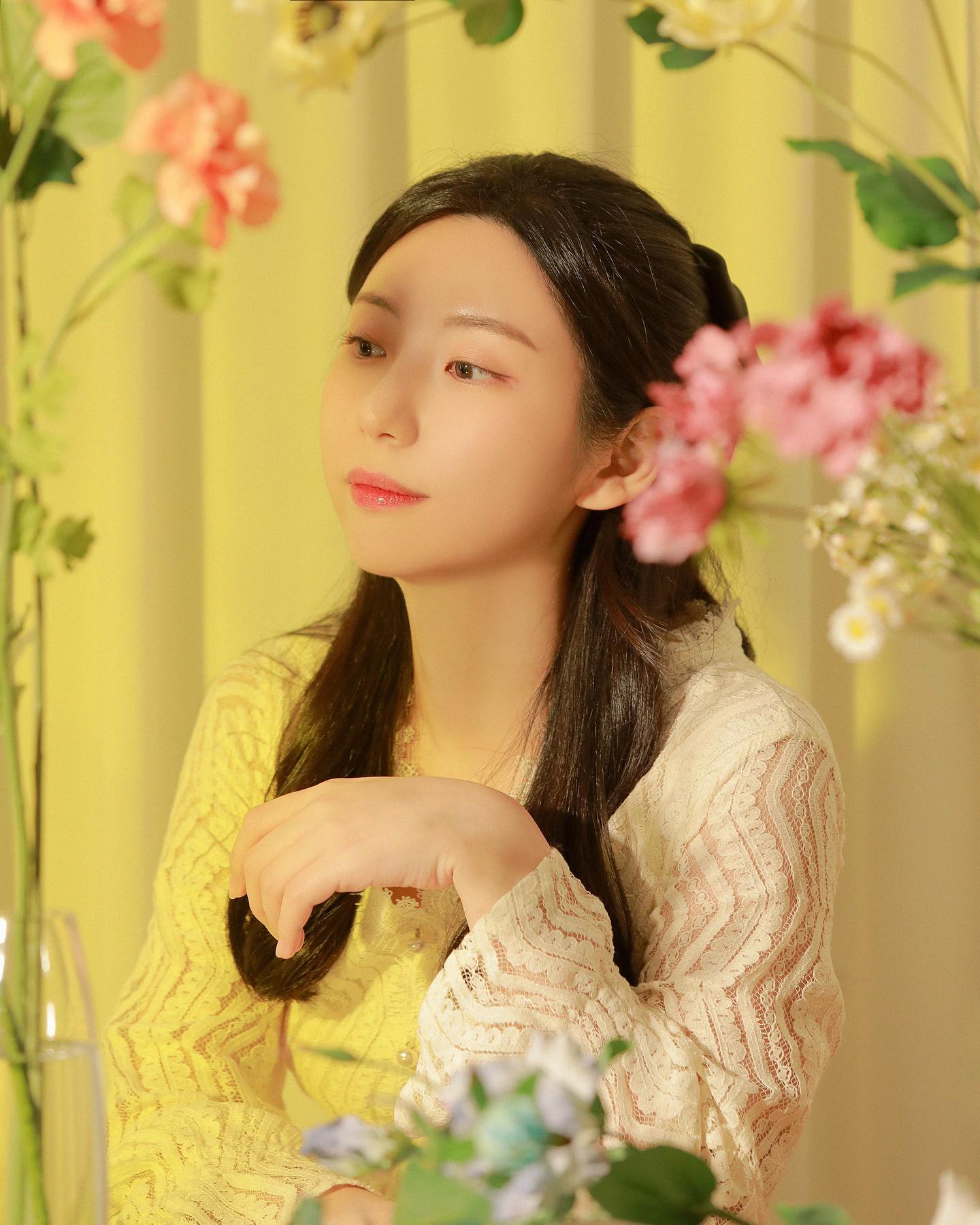 플라워 컨셉 프로필 찢어따,,!🌷🫶🏻