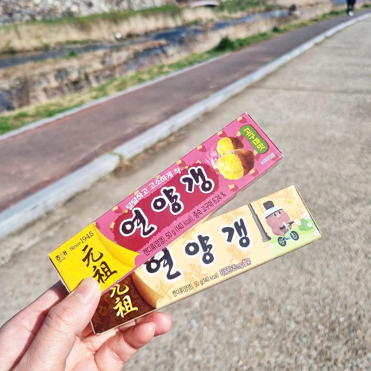 #협찬 달콤함에 빠~~진다!!

출근길 하나씩 챙기는 버릇
아직까지 마스크 고집하는 나
그래서 더 편하게 

남냠냠🤭🤭

요즘 밤양갱 밤양갱~

🎶내가 먹고싶었던 달고 달고 달디단 밤양갱🎶

유명해지다보니
더더 사랑받고 있는 먹거리

내가 좋아하지만
더더더 좋아져버린 내 간식

해태 양갱~
팥은 너무나 익숙한 맛이라 더 좋고
고구마맛 오~좀더 부드러운 달콤함~
국민간식 챙겨봐요👍👍👍

연양갱~기본팥맛 뿐만 아니라
고구마맛 양갱이도 존맛!😝

#연양갱팥+고구마 #해태제과 #과자 
#간식 #밤양갱 #연양갱 #비비 #비비밤양갱 #양갱