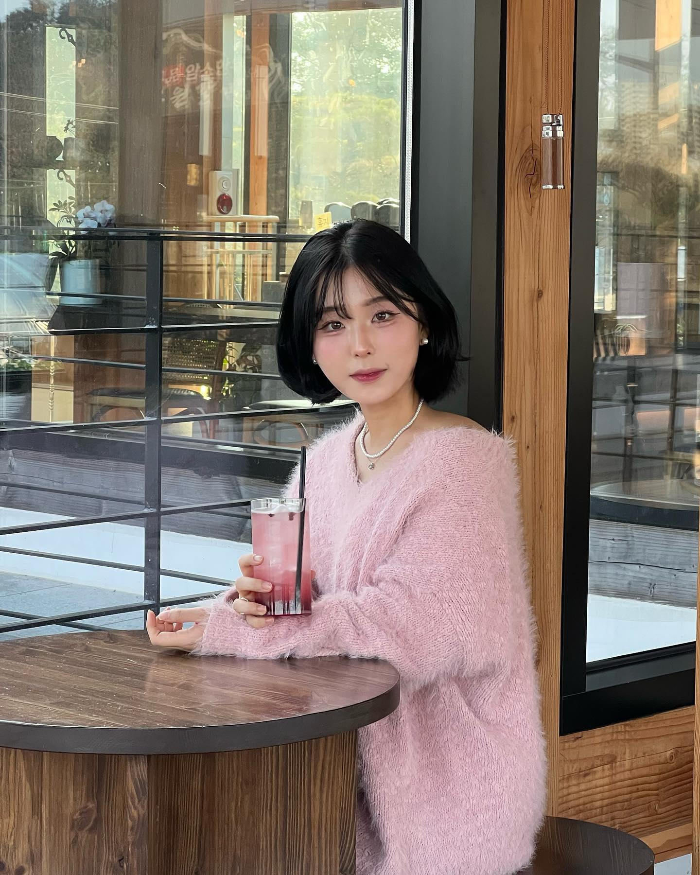 핑크오미자 핑크니트 .. 그리고 … 더보기