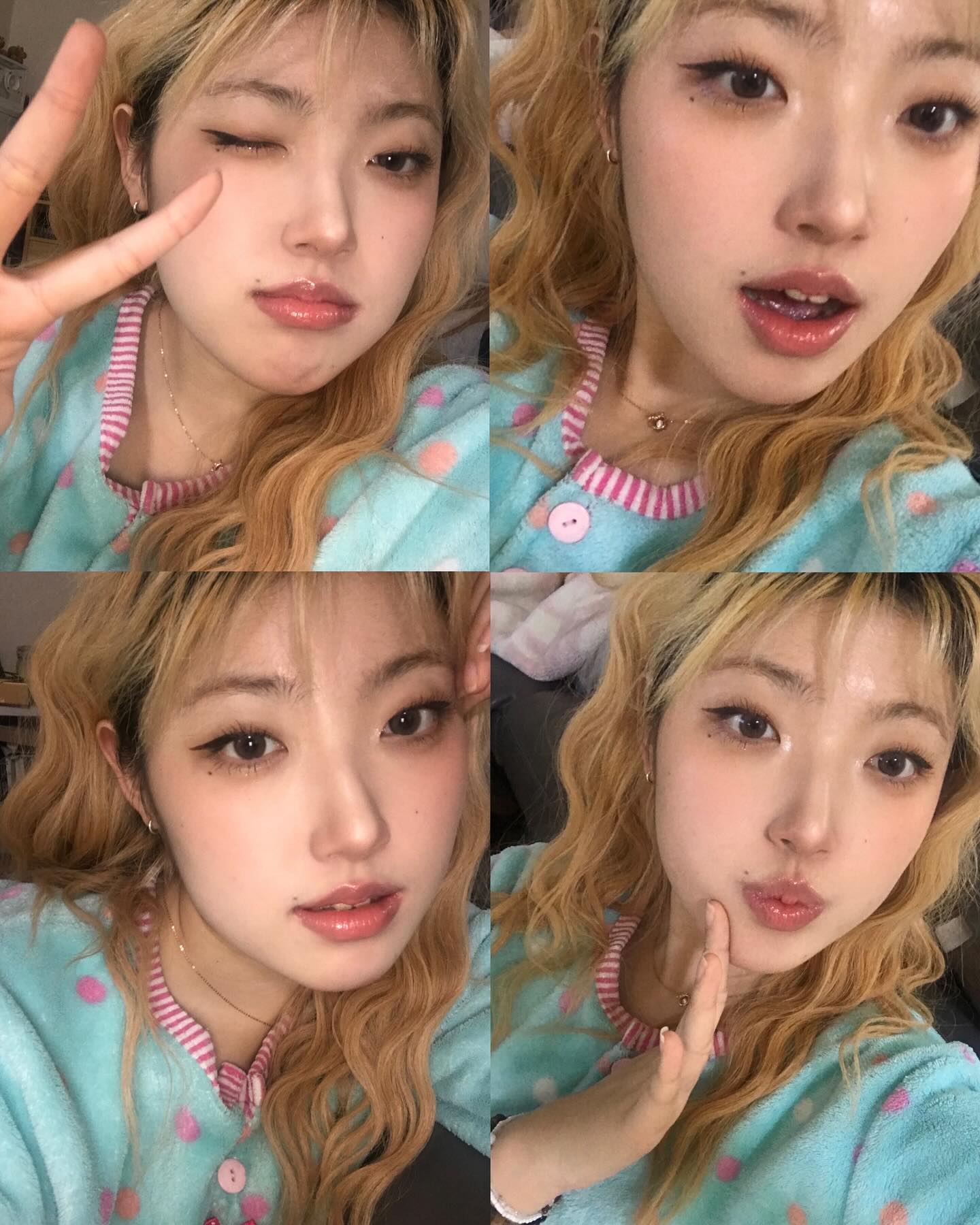 안녕~~
。
。
。
#かわいいものが好き #おしゃれさんと繋がりたい #かわちい #ファッションコーデ #メイクアップ #ヘアアレンジ #셀카  #셀피 #셀스타그램