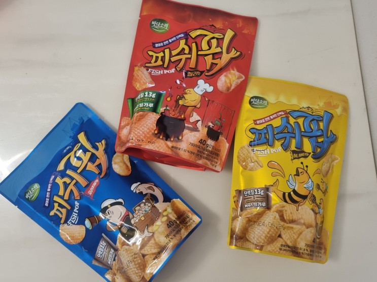 글루텐프리, 건강하게 고단백 영양스낵 피쉬팝