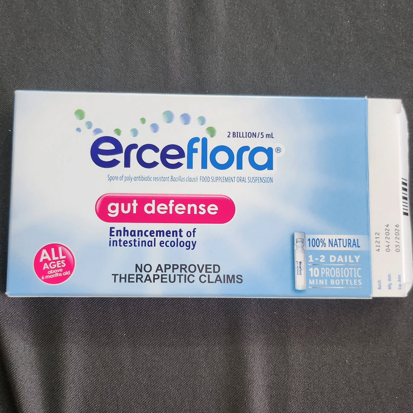 💊

필리핀에 꼭 가져와야 했던것 중 하나는
집에 그많던 유산균이었다 🤣
필리핀 약국에서 445페소에 살 수 있다.
배아프고 물갈이에 효과가 있다는데
아이스티도 서비스물도 안되고
생수만 먹어야함 ㅜㅜ

#필리핀배탈약
#필리핀유산균