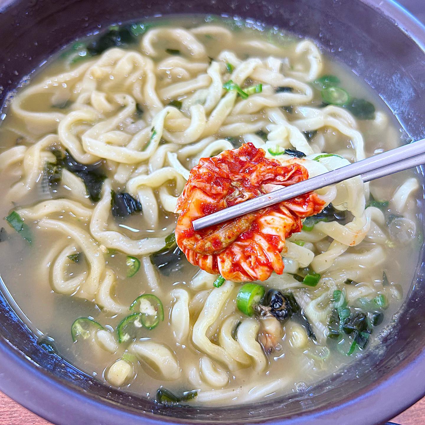 매일 무치는 겉절이 김치가 대박 맛있는 
#제주칼국수맛집 도르멍칼국수🍜
보말칼국수에 미역과 보말이 잔뜩 들어있어서
시원한맛이 완전 일품이에요! 해장으로 최고!!
사장님두 완전 친절하시고 칼국수랑 반찬도 넘넘 맛있고
보리밥도 공짜라서 배터지게 먹을수있어용☺️
제주여행 오면 아침이나 점심으로 먹기 넘 좋고
혼밥하러 오기에도 완전 좋은곳입니당👍🏻

#제주칼국수 #제주보말칼국수 #조천칼국수
#조천칼국수맛집 #조천보말칼국수 #제주도르멍칼국수
