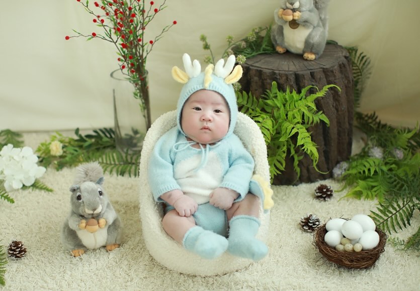 룡룡이 50일👶🏻