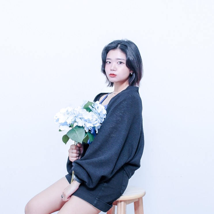 부천셀프사진관 신중동역 "예뻐서, 봄" 애견동반 가족사진 후기