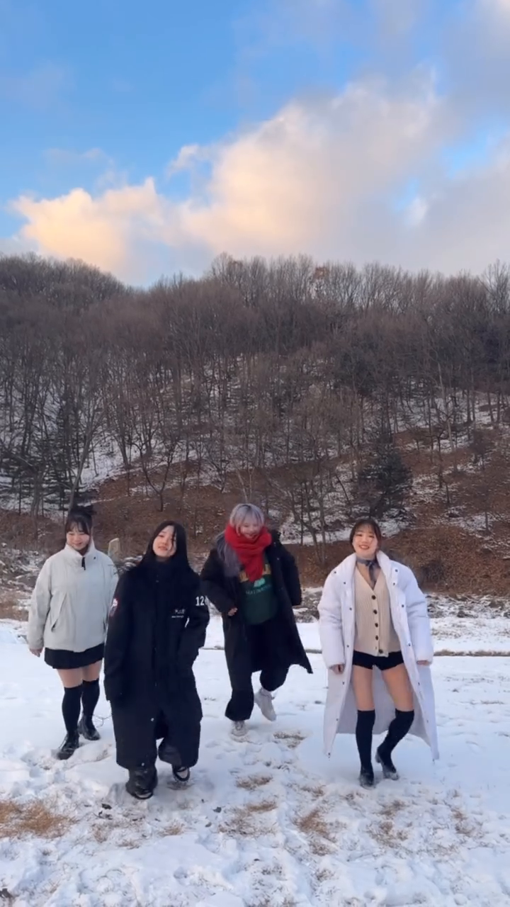 얼렁뚱땅 첫눈 챌린지❄️