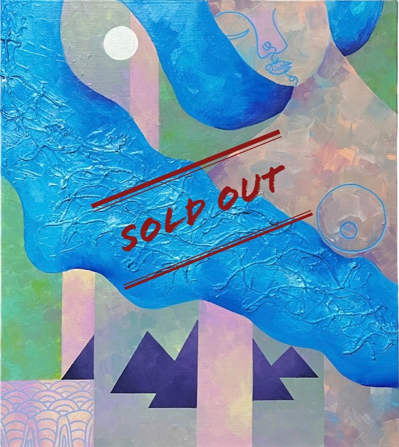 <깨움>
Mixed media on canvas(acrylic, waste net)
53x45.5cm
2023

🔴 sold out

정화, 여신 시리즈의 애착 작품

감사합니다 💕💕💕🖤

2024년에도 열작! 열일! 하겠습니다🔥