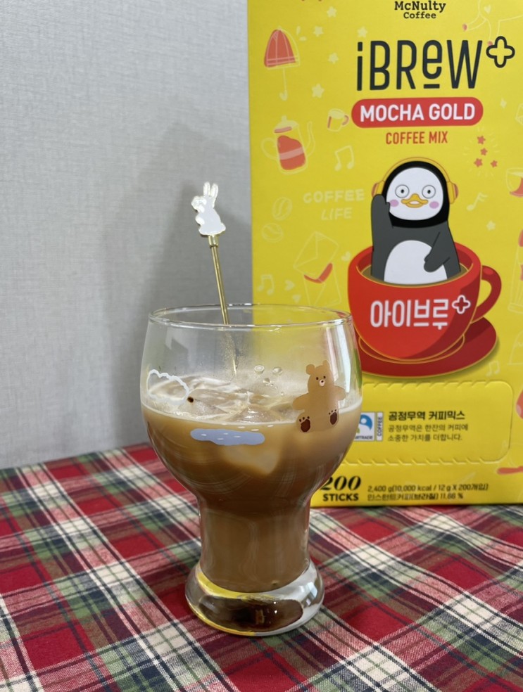 [맥널티]아이브루 플러스 모카골드,커피믹스 추천