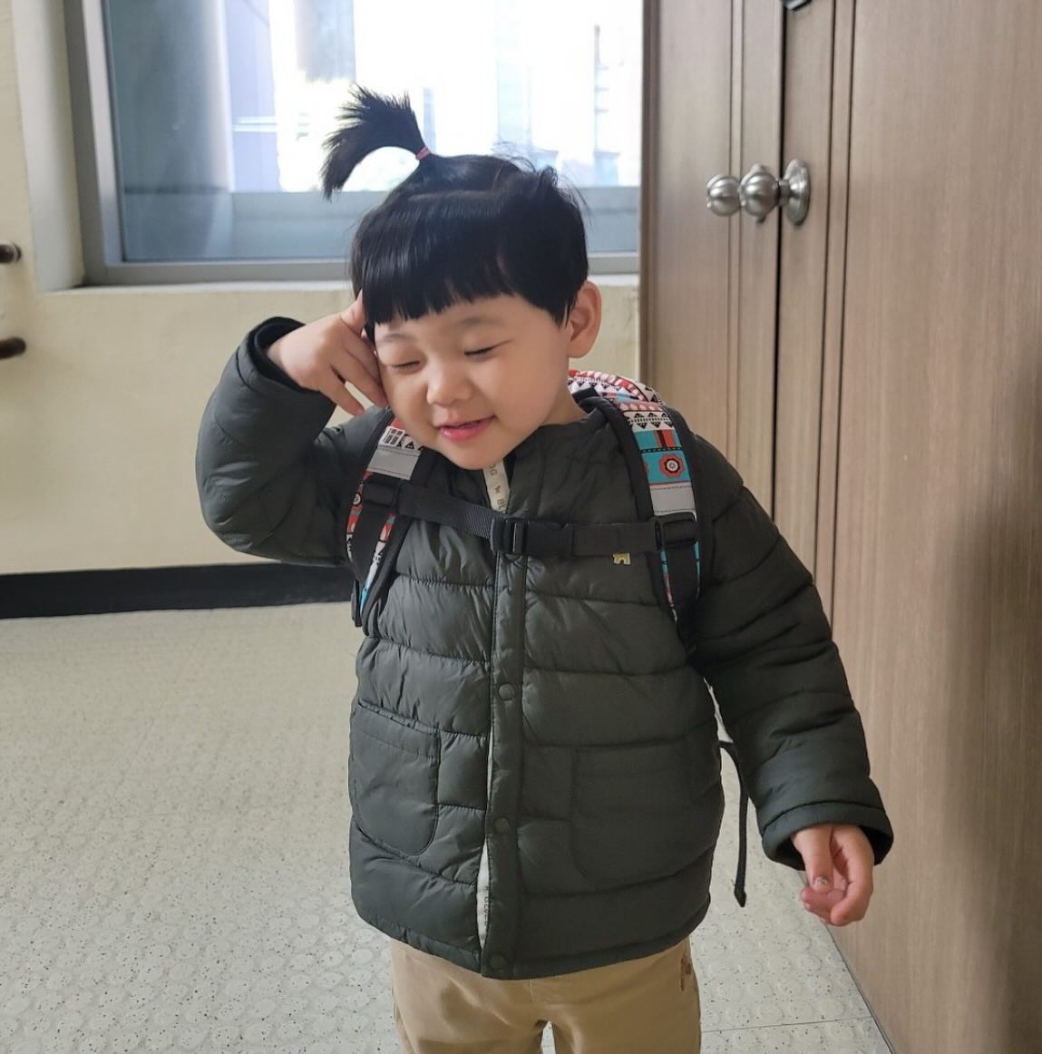이준이 이제 좀 컸다고 말도 잘해ㅎㅎ 장난끼 많은 울 이주니❤️ 너무 이쁘고 건강하게 잘 커줘서 고마워❤️
