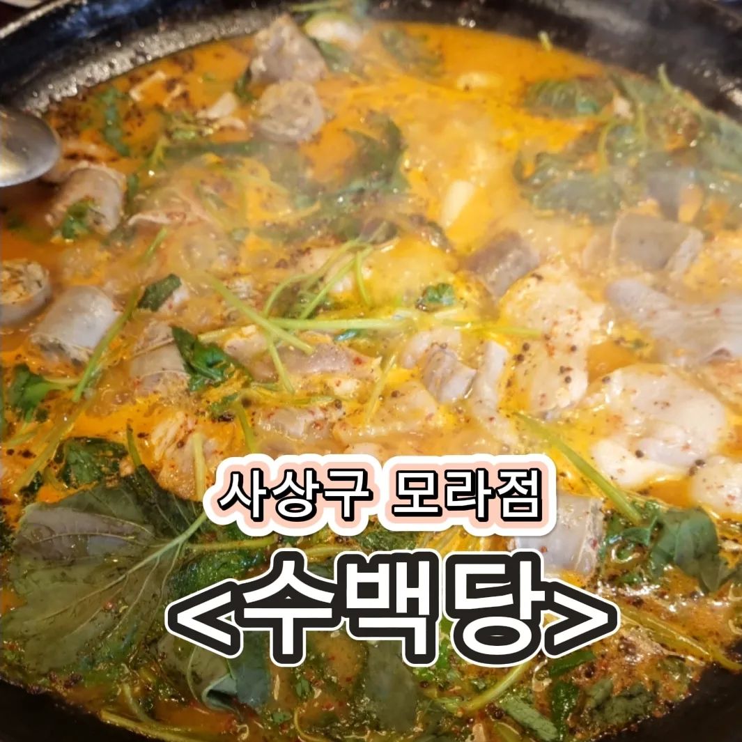 #부산국밥 #사상구 #사상구맛집 #모라 

사상구 모라역 근처에서

간단하고 맛있게 먹을 수 있는 수백당 발견!!

일찍 문열어서 점심에도 전골 먹을 수 있다는 사실~~

디저트로 뻥스크림도 맛있었어요 ㅎㅎ
