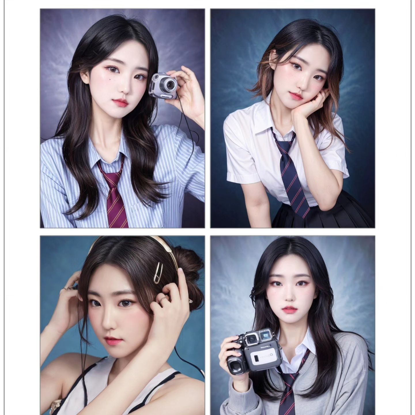 #ai #ai미국졸업사진 #하이틴 #맘에든당💕 #나도 #드디어했따 !!!