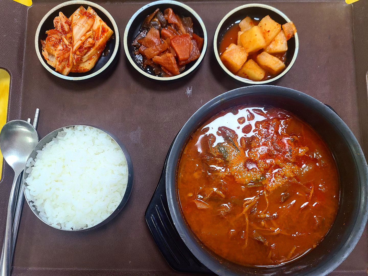 #휴게소 에서 #먹방 #해장국 #꿀맛 #한국 #한식 #음식추천 #국 #찌게 #밥 #음식스타그램