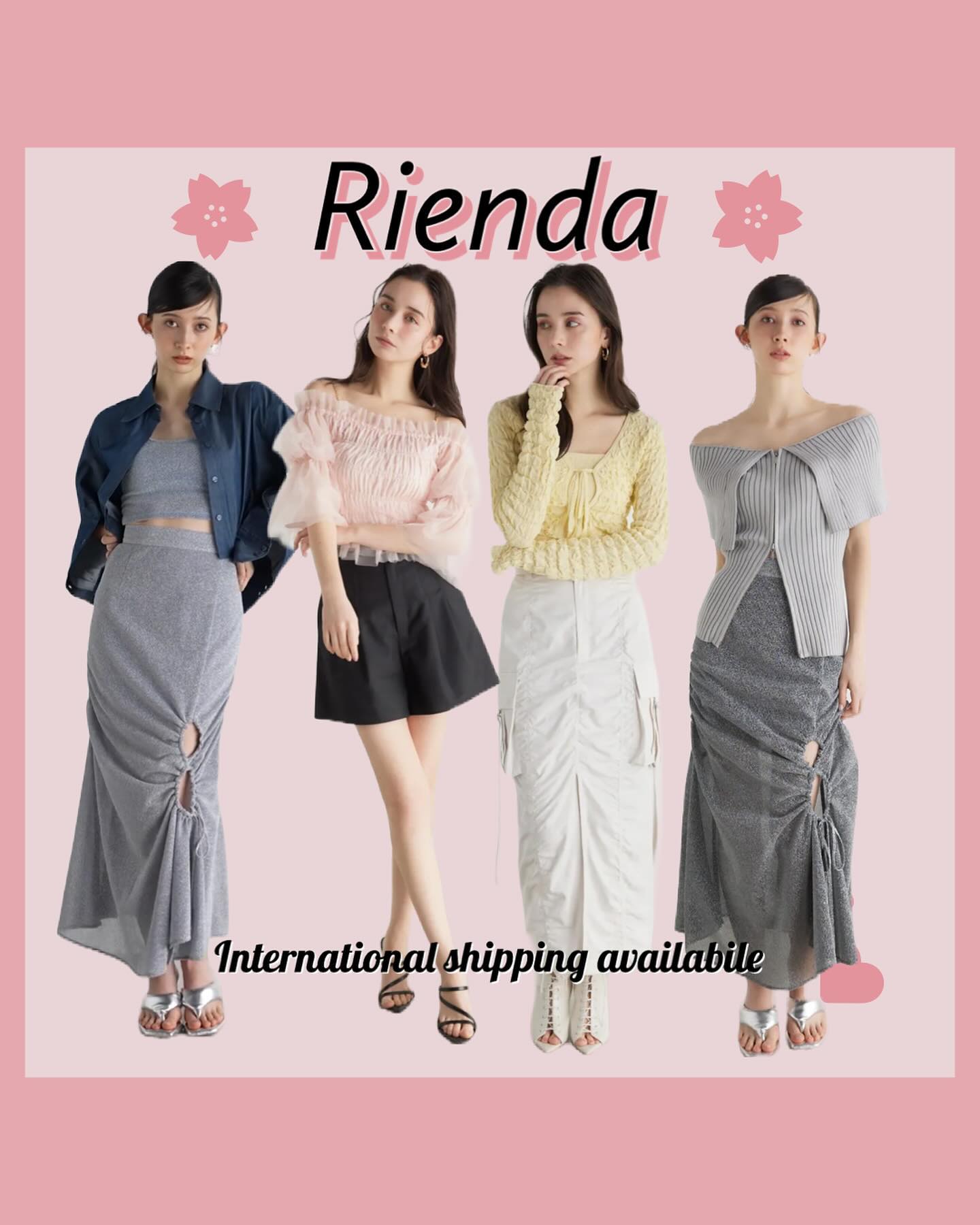 RIENDA💓

Popular Japanese brand known for having cute tops, dresses, skirts. Rienda offers a variety of clothes detonated to “feminine” fashion. They offer global shipping so you are able to get in over 100 countries ! 

Prices range from ¥3,000 -¥27,500 (USD $15-$181)
———————————————————————————————
In this account,
We provide fashion and beauty trend information from Japanese Magazines, Social Media, News.

See other posts→pink.cosme

———————————————————————————————

#japan #japanfashionblogger #japanfashion #jfashion #asianfashion #fashion #japantrends #コーデ　#大人可愛いファッション　#春コーデ #春服コーデ　 #春服 #春服コーディネート#フェミニンコーデ #桜　#さくら　#桜の香り　#桜メイク#化粧 #化粧品