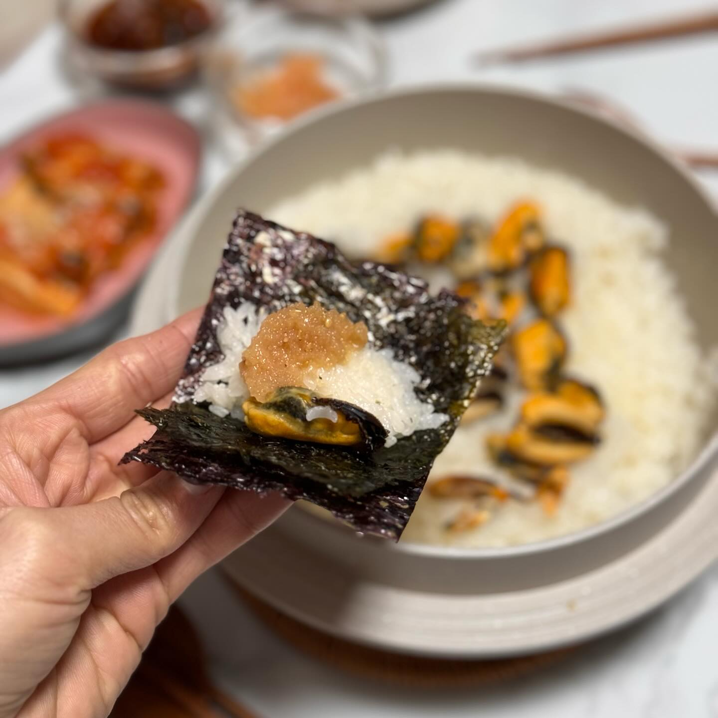 밤되니까 먹구싶은거.........🩵