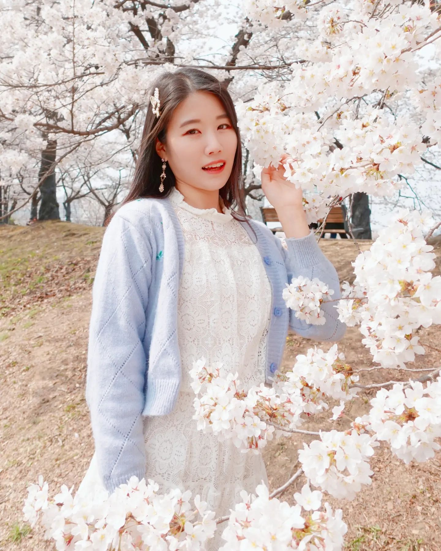 오늘자 #올림픽공원 #벚꽃 현황♡
이번주말이면 만개할듯!