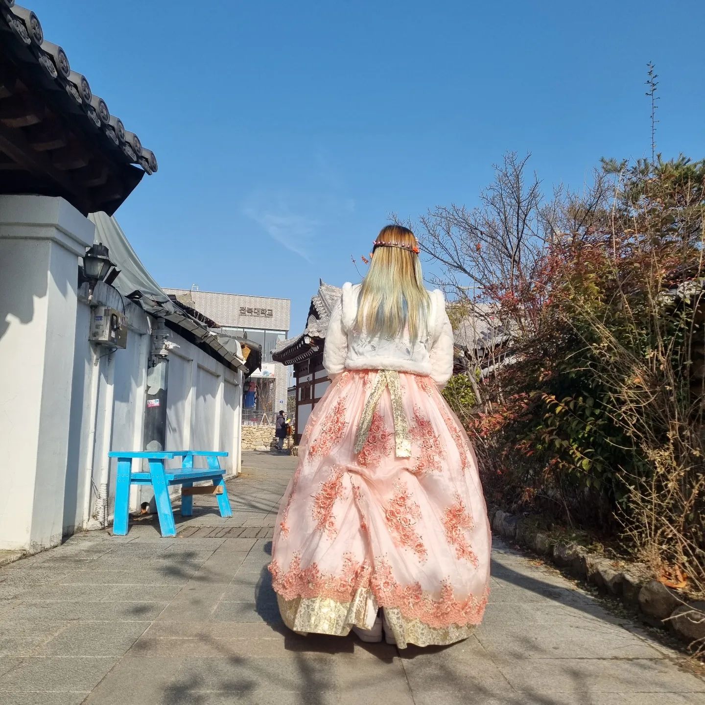 님아 앞은 돌아보지 마오.
