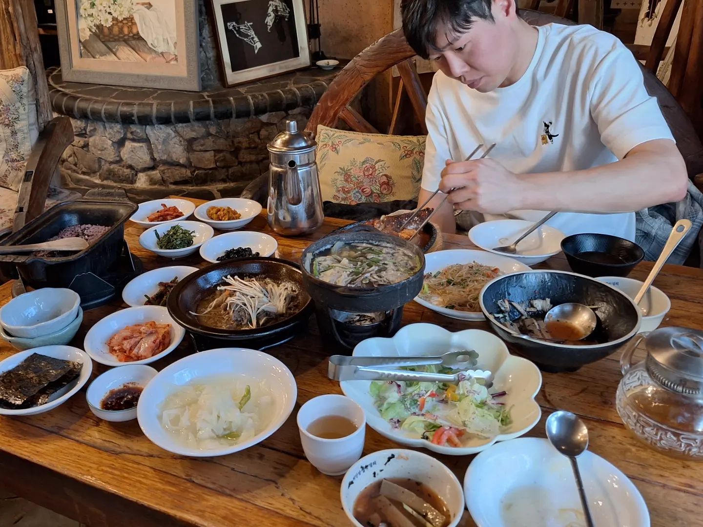 #오빠랑💕 #박터진흥부네 #코다리정식 진짜 양이 너무너무너무 많아서 입이 쩍! 가성비 대박이에요. 맛도 좋음😆 부모님 모시고 다시 가야겠어용!!! 상냥하셔서 더 좋다용 #용인밥집 #용인한정식