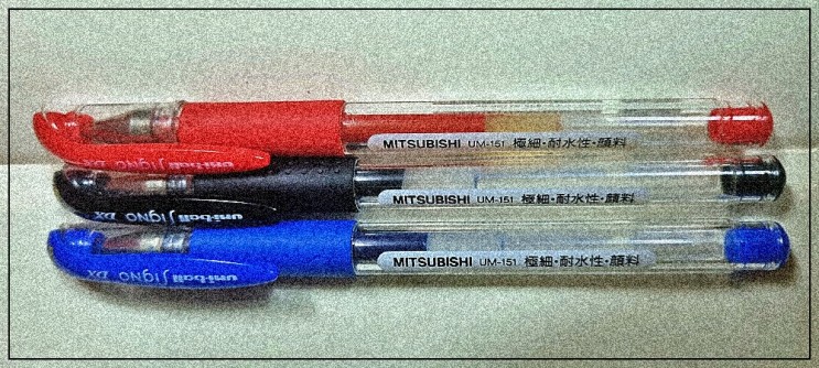 유니볼 시그노 DX 캡식 UM-151 0.38mm 겔잉크 볼펜 소개 정보 장점