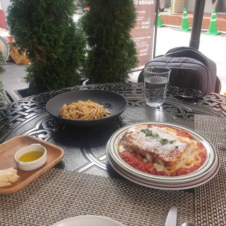 생면 라자냐가 있는 상수 파스타 맛집, 부엔트라고