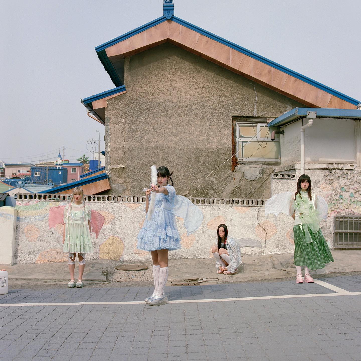 🐏SHEEP 2024 spring&summer🐏🏹
sheep_harajuku 
”In our fairytale town“
-we create our own fairytale to kill the boredom-

Photographer : Roni Ahn roniahn 
Styling & Concept : Nao Koyabu nao_now 
Hair : Hanbin Kwak han._.binii 
Make-up : Hyeme Jo jam__ham 
Model : Chaiwon Liu peach.butt_ 
Hyunha Lee lee.hyunha 
Soyoon Kim ondebleu 
Sophia xoxosophia_ 
SHEEP Director : Kyoko Mashiko kyokomashiko 
Production : Misato Takasugi tksg_mm 
Photographer assistant : Boram Keem _escapechosun
Thanks : EuiHyun Park meaneui