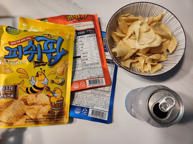 죄책감없는 맥주안주 글루텐프리 단백질스낵 피쉬팝