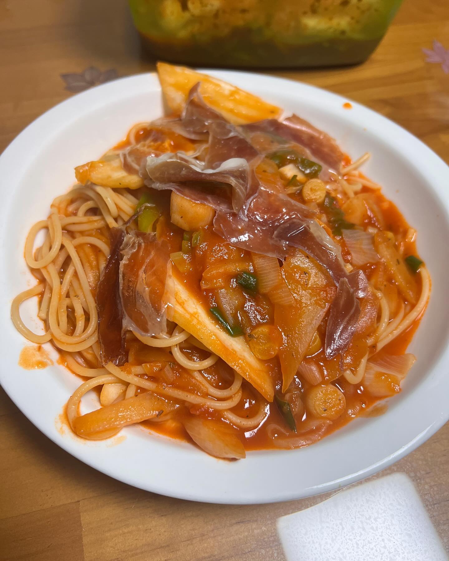#오늘은뭐먹지⁉️🤔 

#스파게티만들기🍝 

#만들어먹기😋 #스파게티는언제나진리 #매콤하고맛있어❤️