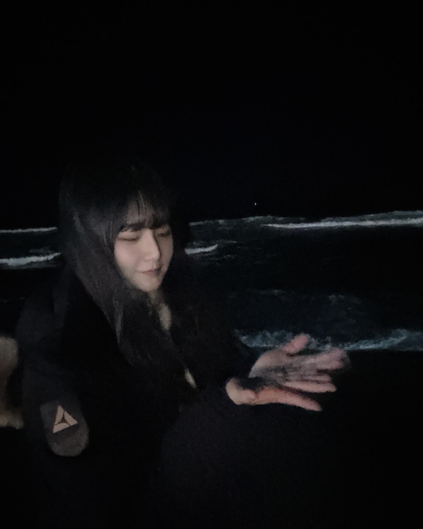 얼어죽을뻔 했던 밤바다