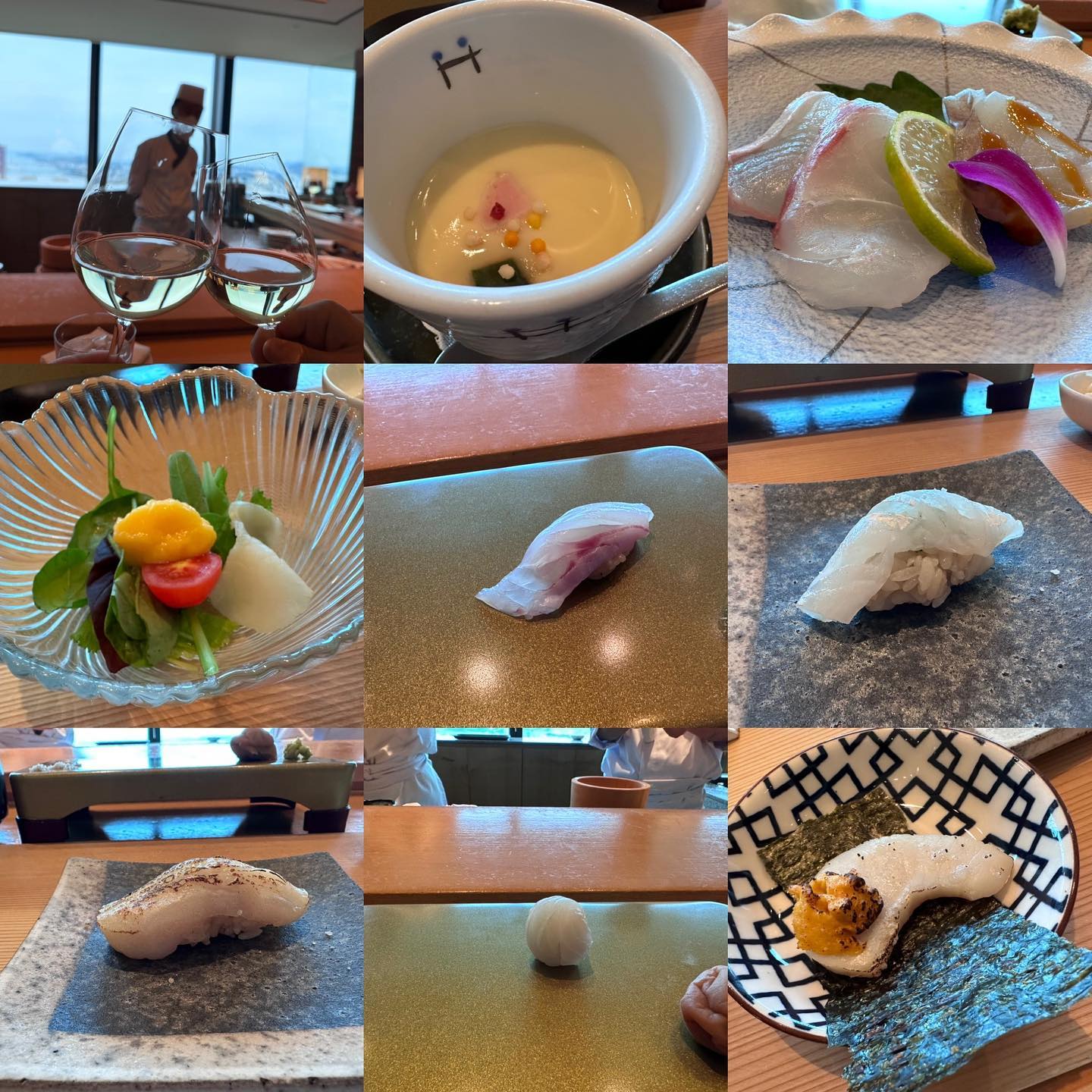 63빌딩, 58층에 있는 스시야, 슈치쿠
뷰도 좋고 사이사이 설명도 잘해주시고 좋았던 식사 -
특히 우메보시가 매우 맛있어서 여쭤보고 이름도 적어옴.😛
.
.
.
#63스퀘어#슈치쿠#스시오마카세#맛도있드라#도장쾅