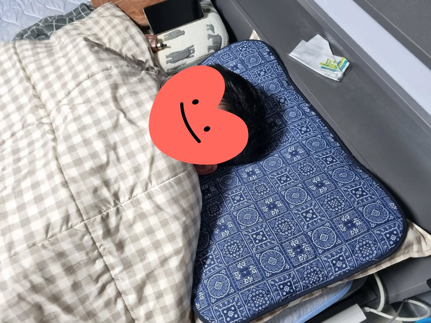 .
빠르게 세탁해서 베개에 끼워봤다.
역시....잘맞아!!