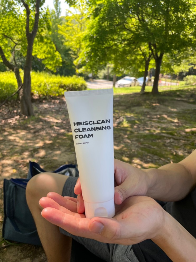 [히즈클린 HEISCLEAN] 클렌징 폼 150ml,남자 폼클렌징 선물로 제격