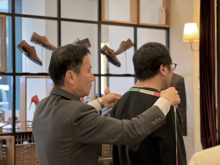 부산신랑예복 아바테일러 비스포크 테일러샵 맞춤 정장, 수제화 전문