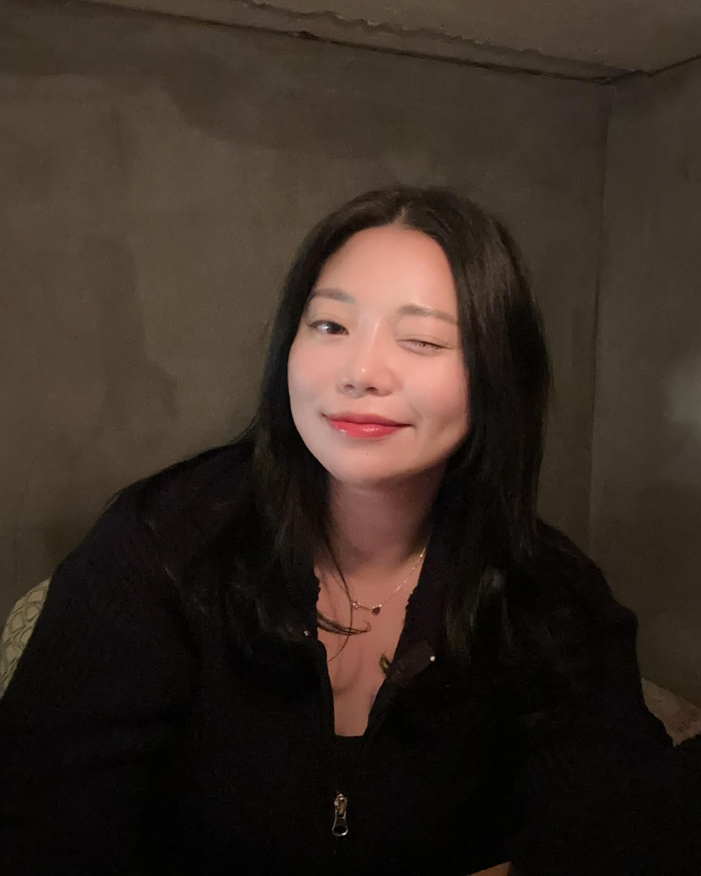 윙크해보기😉