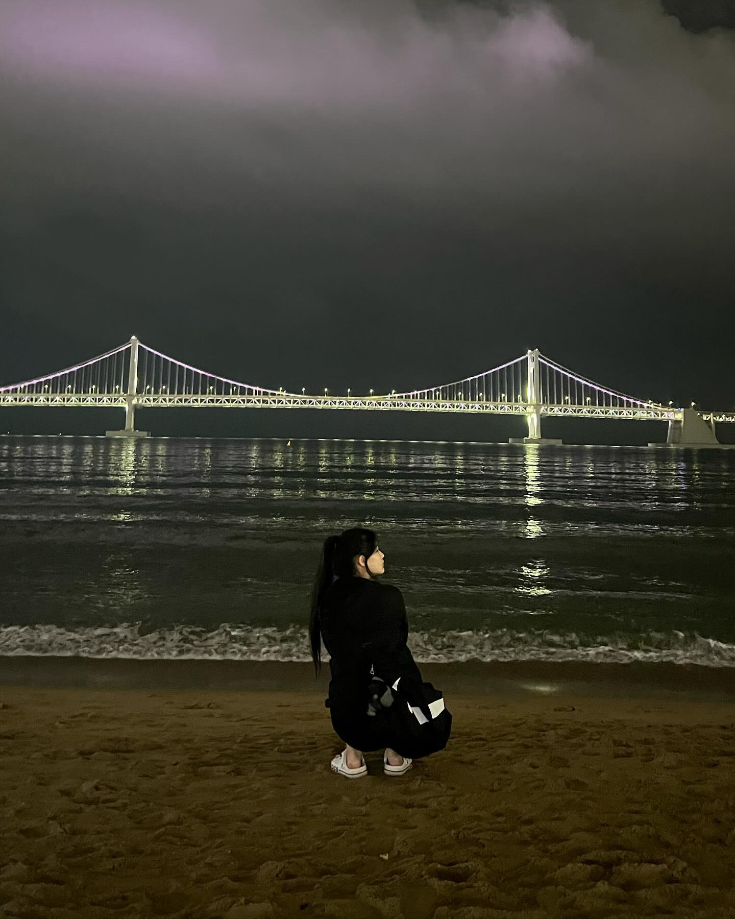 바다를 보면 신나서 뛰어다녀요
