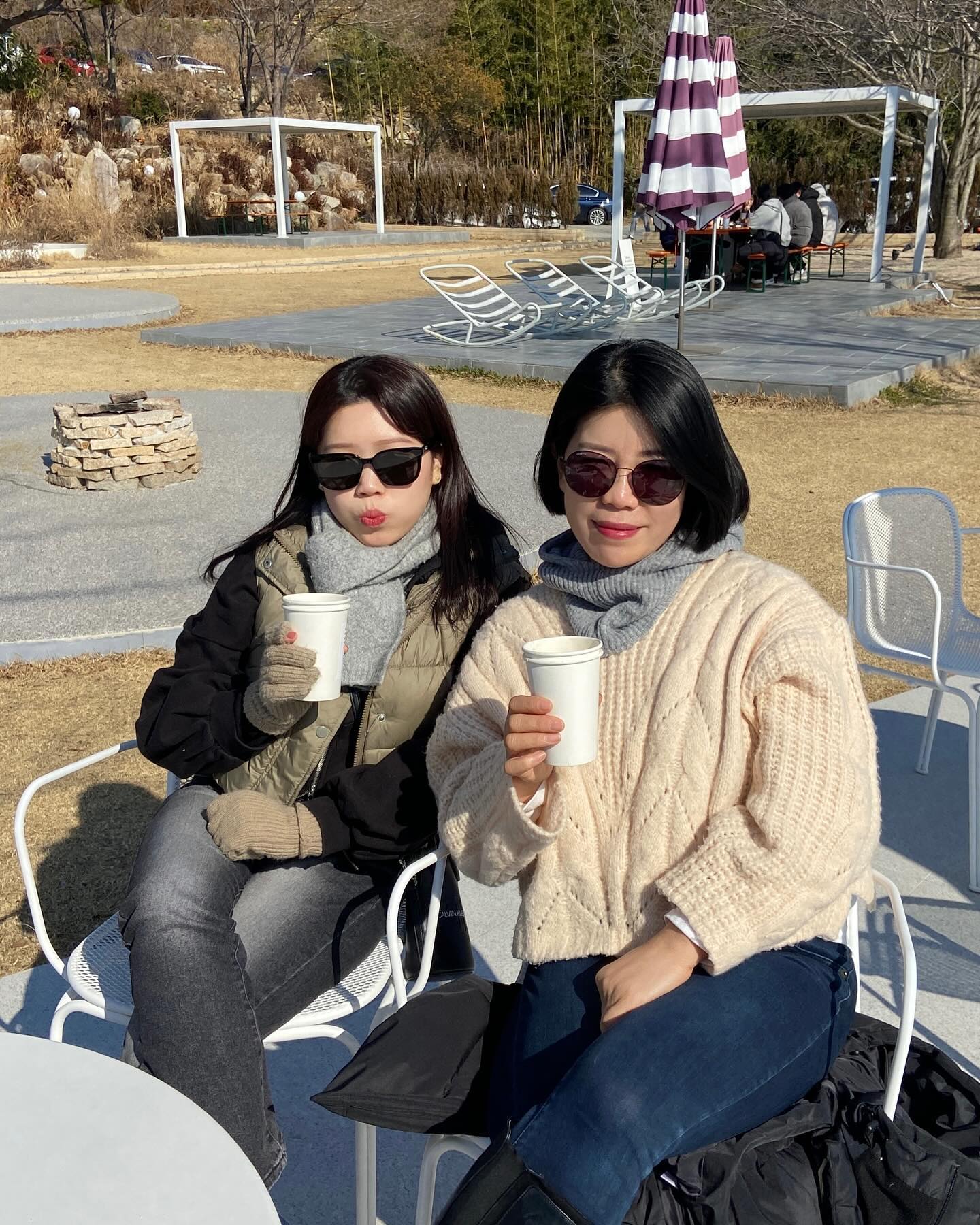 사진은 가족과 주말 나드리지만 현실은 입원해있는 독감 환자,,,ㅋㅋ🥲