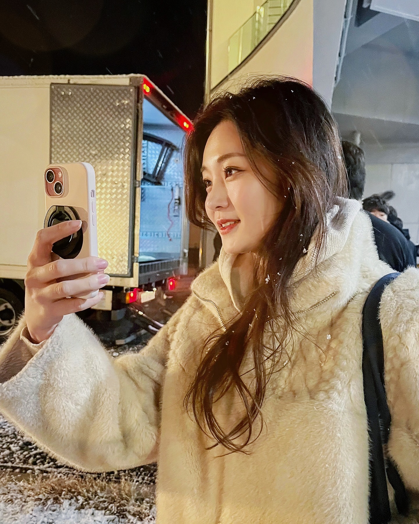 촬영만 가면 눈이오는 매직🎬☃️