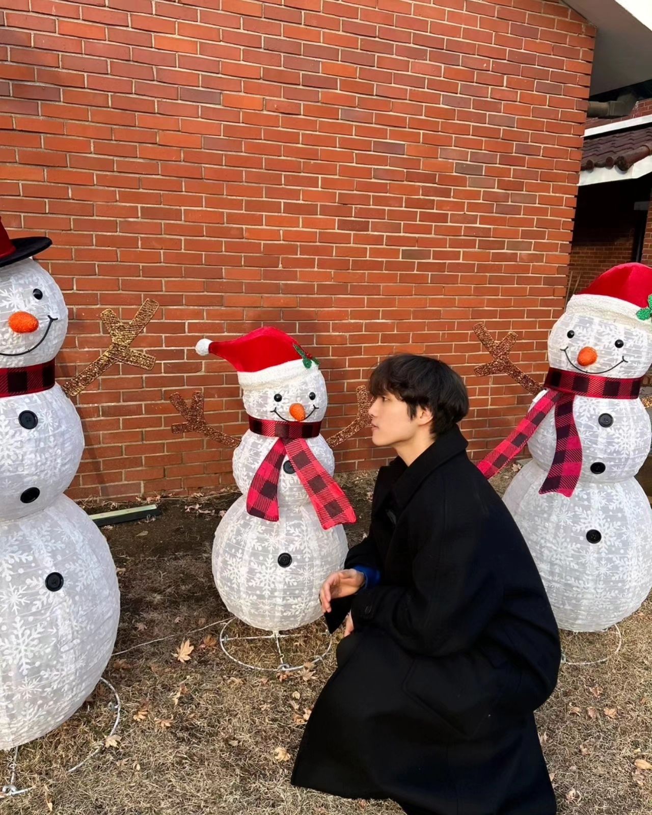 ⛄️눈싸움중
