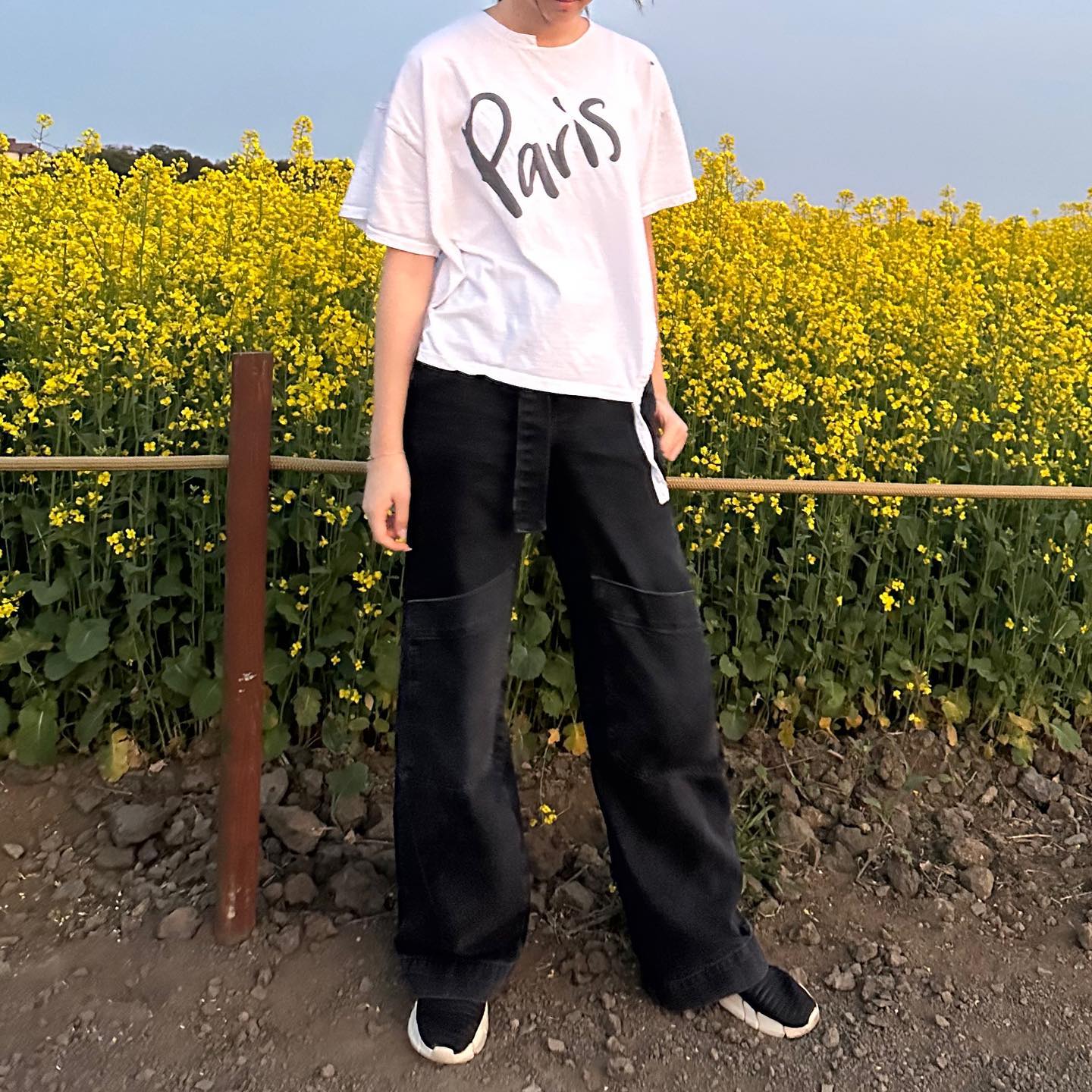 다들 벚꽃 볼때 난 유채꽃이랑🌼