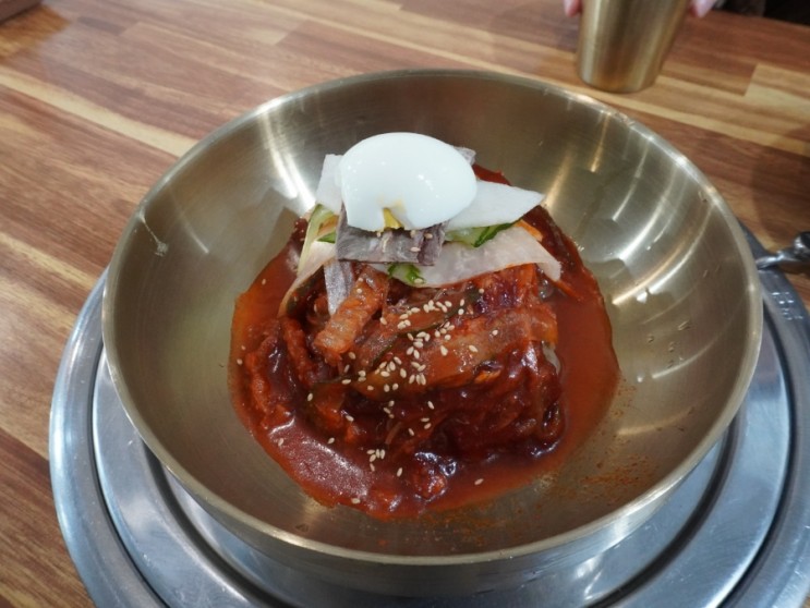 좌동재래시장 35년 경력이 제면명장이 만든 냉면 맛집 제일냉면한우 I 섞기미냉면 한우국밥