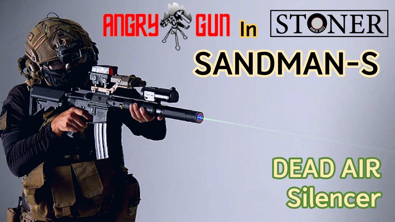 Angrygun DEAD AIR SANDMAN-S 소음기의 감성과 트레이서의 기능을 한번에!!