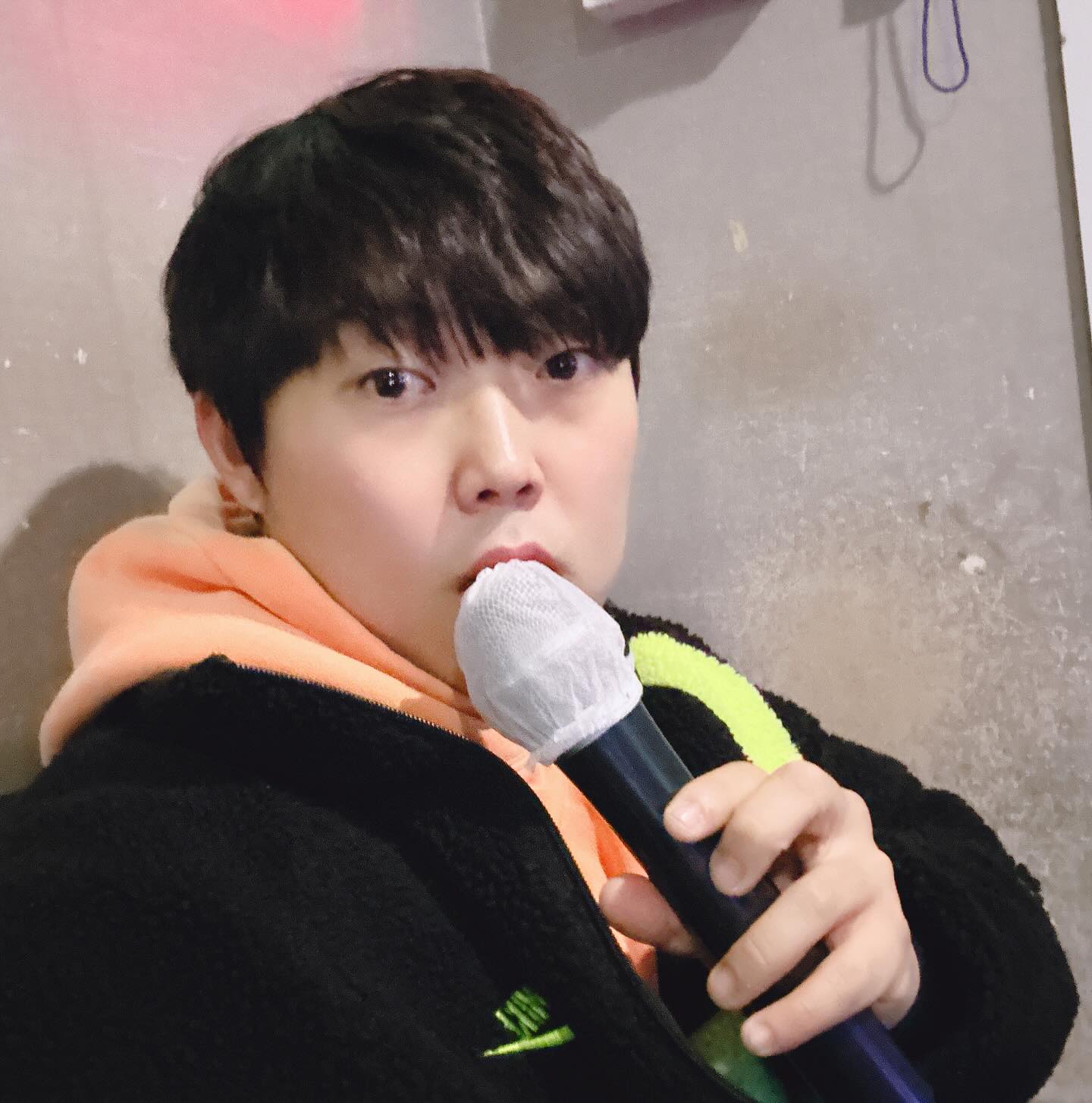 노래방에서~