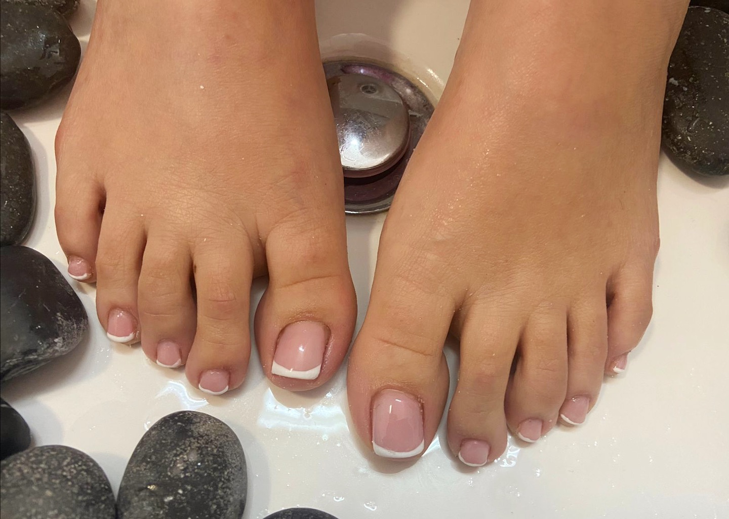 P E D I + GEL SEMIPERMANENTE ✨🦶🏻 #pedicure