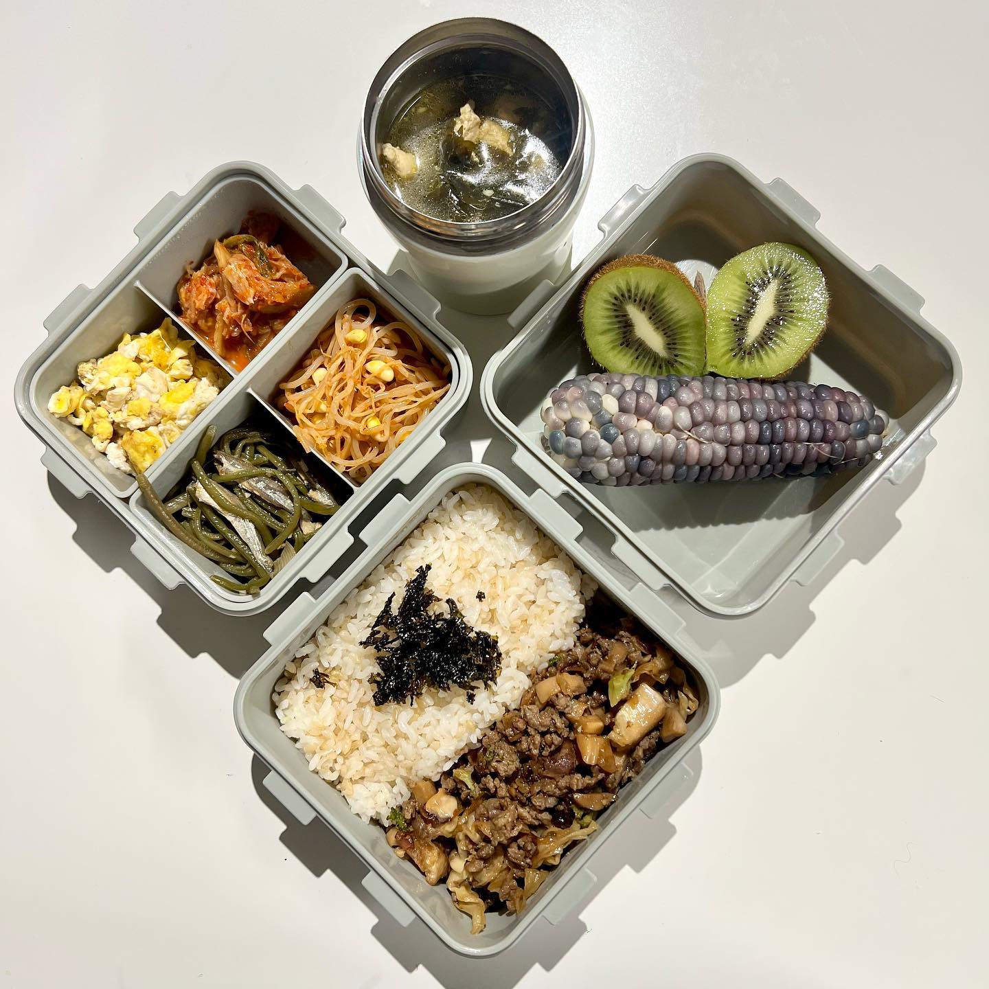 그리고 남푠 점심 도시락 근황,,🍱