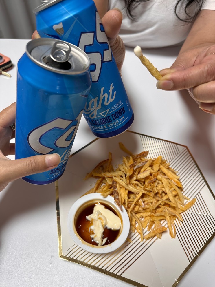 맥주안주로 좋은 황홀태 바삭한 식감이 술안주로 딱이예요!
