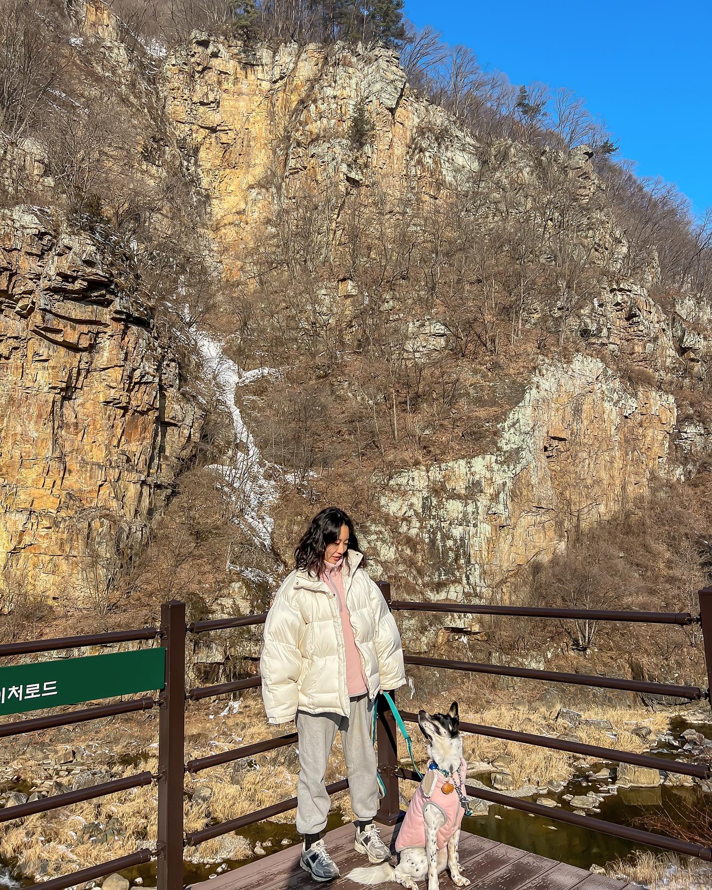 끝나지않은 강원도여행 사진..💓
사실은 개족사진 찍을려구 다같이 맞춰입었는데
찍어줄사람이 없어서 그냥 둘이 찍어짜냐〰️

울 누나 핑크알러지 있어서 나도 절대 안입혀주는데 남자는 핑크 아니야? 😎

🏷️ 개플룩 _betterhalf_official
🏷️ 붕어빵네임택 aeonleatherstudio