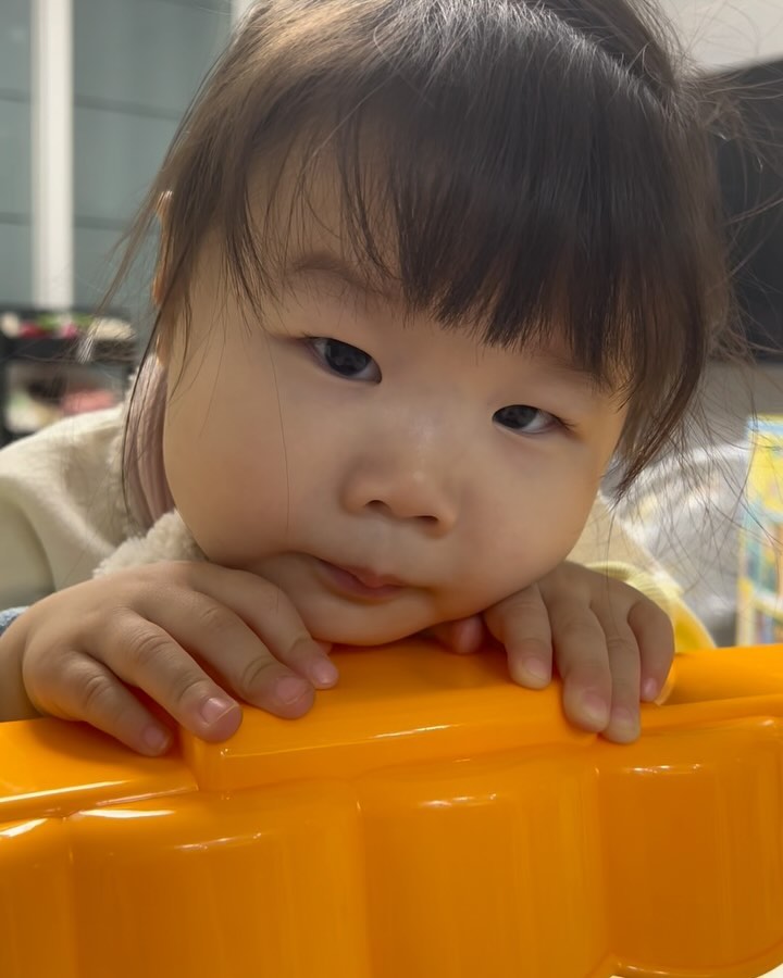 26개월 아기 말 트이는 중
할 줄 아는 단어가 다섯개도 안되다가 
갑자기 확 늘어서 문장까지 하니깐 너무 신기했다..
지금 혀짧은 소리할때가 귀엽다길래 열심히 찍어두는 중❤️

#26개월아기일상 #26개월아기발달 #두돌아기언어발달 #언어발달 #언어발화 #문장발화 #흰소띠아기 #21년생아기 #육아소통