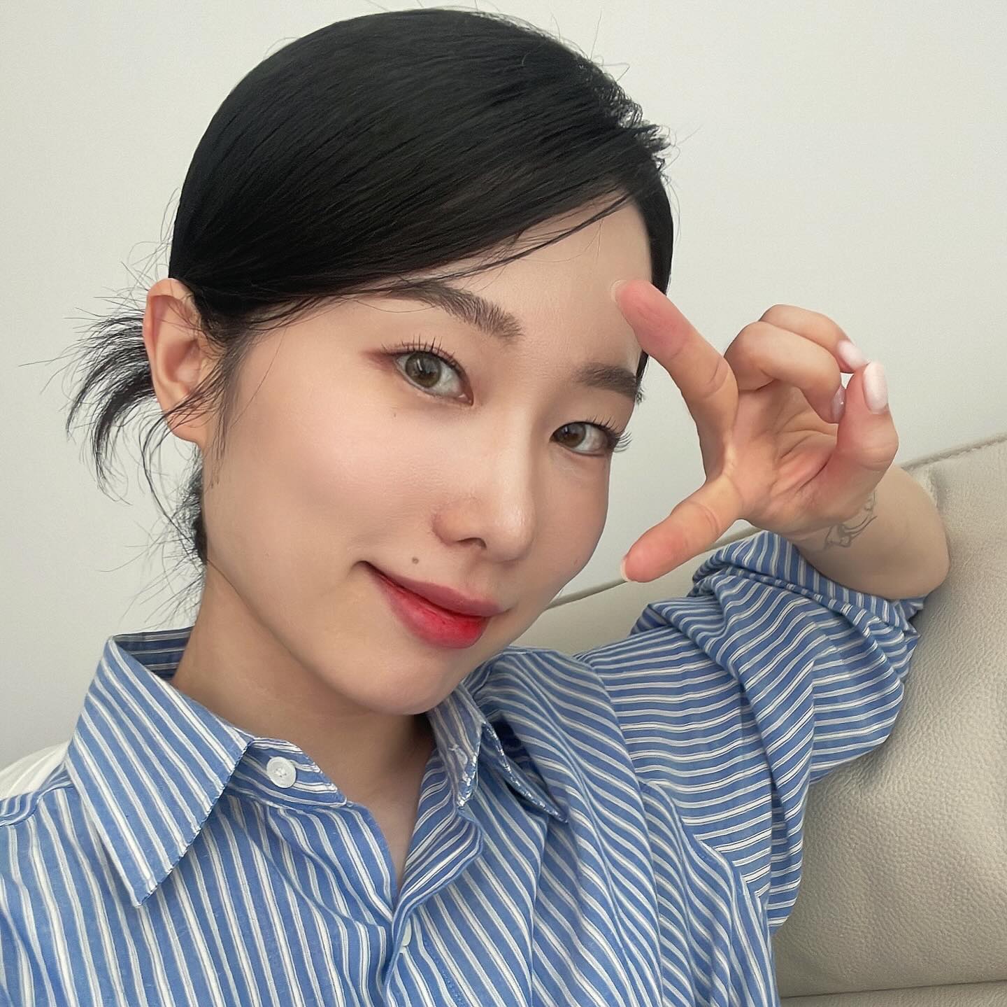오늘 투어할때 헤메칭찬많이들오따지😉❣️