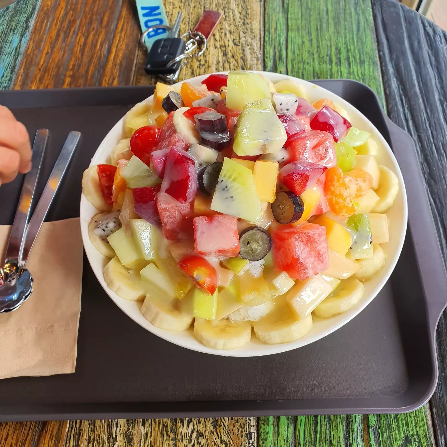 .
등촌샤브칼국수 먹고
디저트로 먹은 #과일빙수

9,900원의 행복

#빙수맛집
#오늘앤과일
#탕후루
#과일이신선해
#하남과일빙수맛집
#하남빙수집