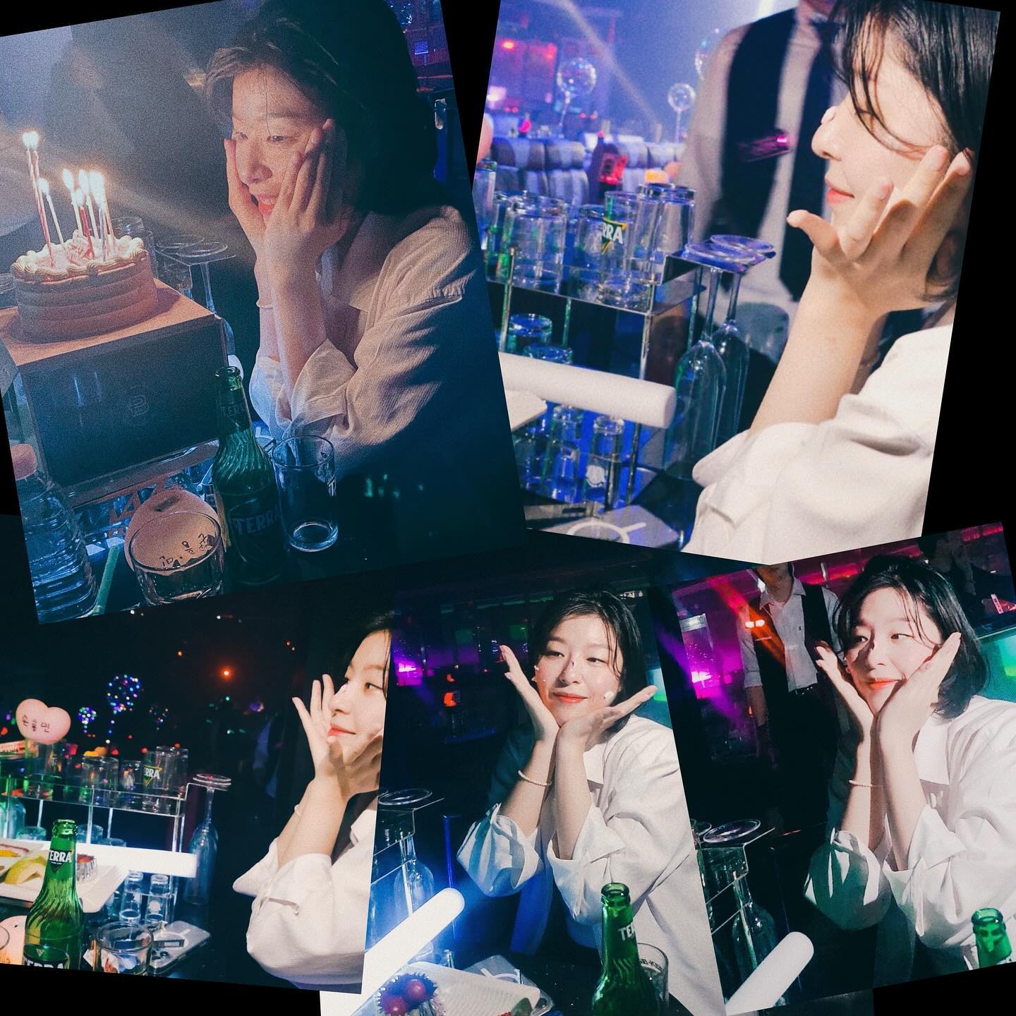 생일파티를 다각도샷으로 남겨준 걸즈… 
덕분에 절거웠던 레이디스나잇🫶🏻
이 영광은 핫한 곳을 자유로이 보내준 전강이에게 바친다.
그리고 품절녀들을 저에게 보내주신 남친분들도 감사해요👍👍